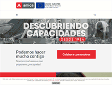 Tablet Screenshot of amica.es